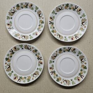 Noritake Progression Japan Homecoming Saucers Lot of 12 Discontinued